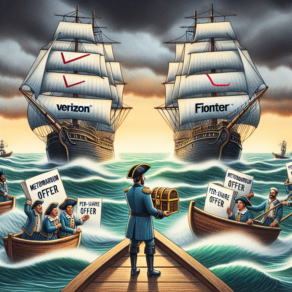 Verizon-Frontier acquisition in rocky waters as investors eyeball per-share offer