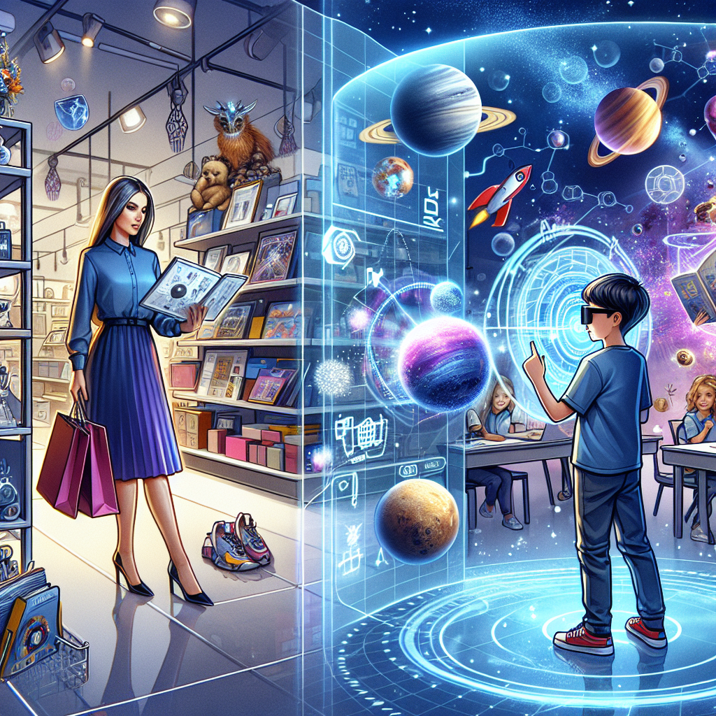 Augmented Reality in Retail and Education