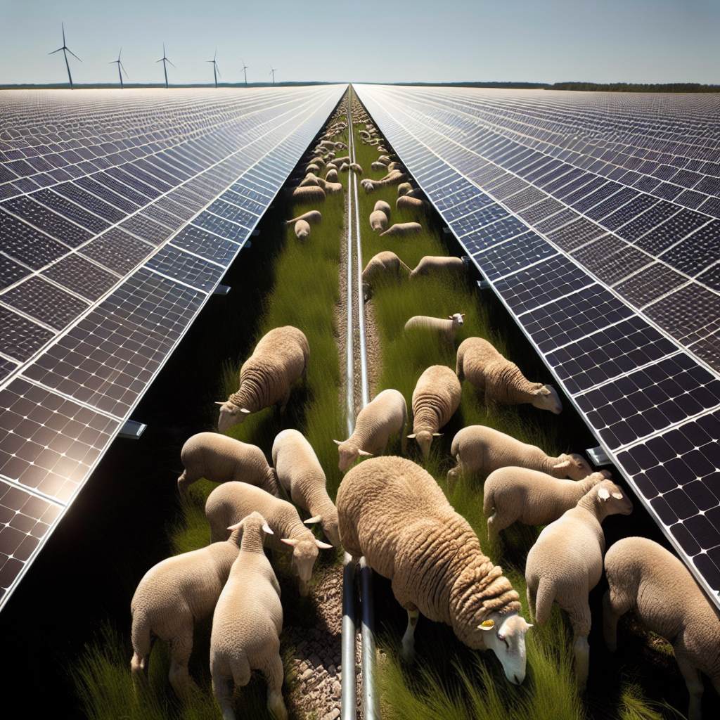 EDF plans sheep grazing for vegetation management on 220-MW Ohio solar project