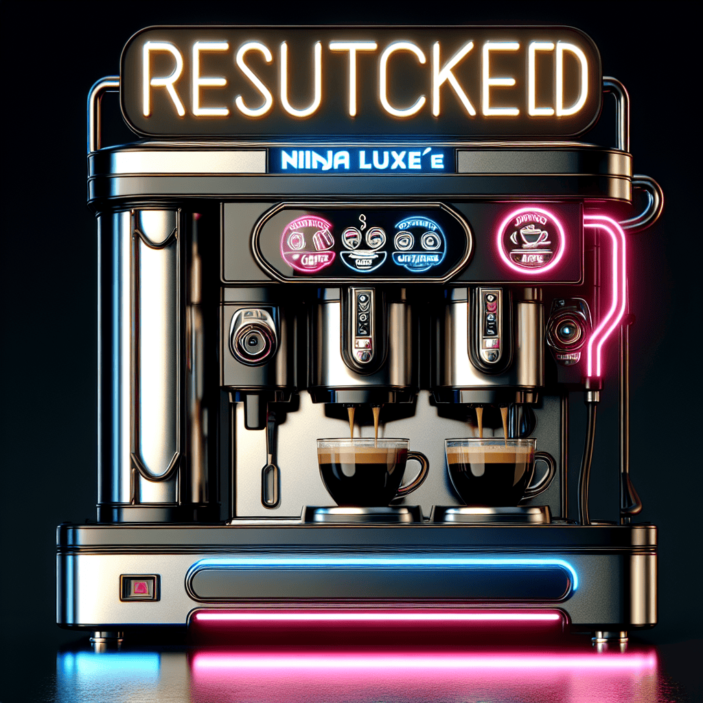 Act Fast: The 3-in-1 Ninja Luxe Café Coffee Machine is Restocked!