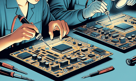 Advanced Microsoldering Techniques: Logic Board Splitting and Trace Repair