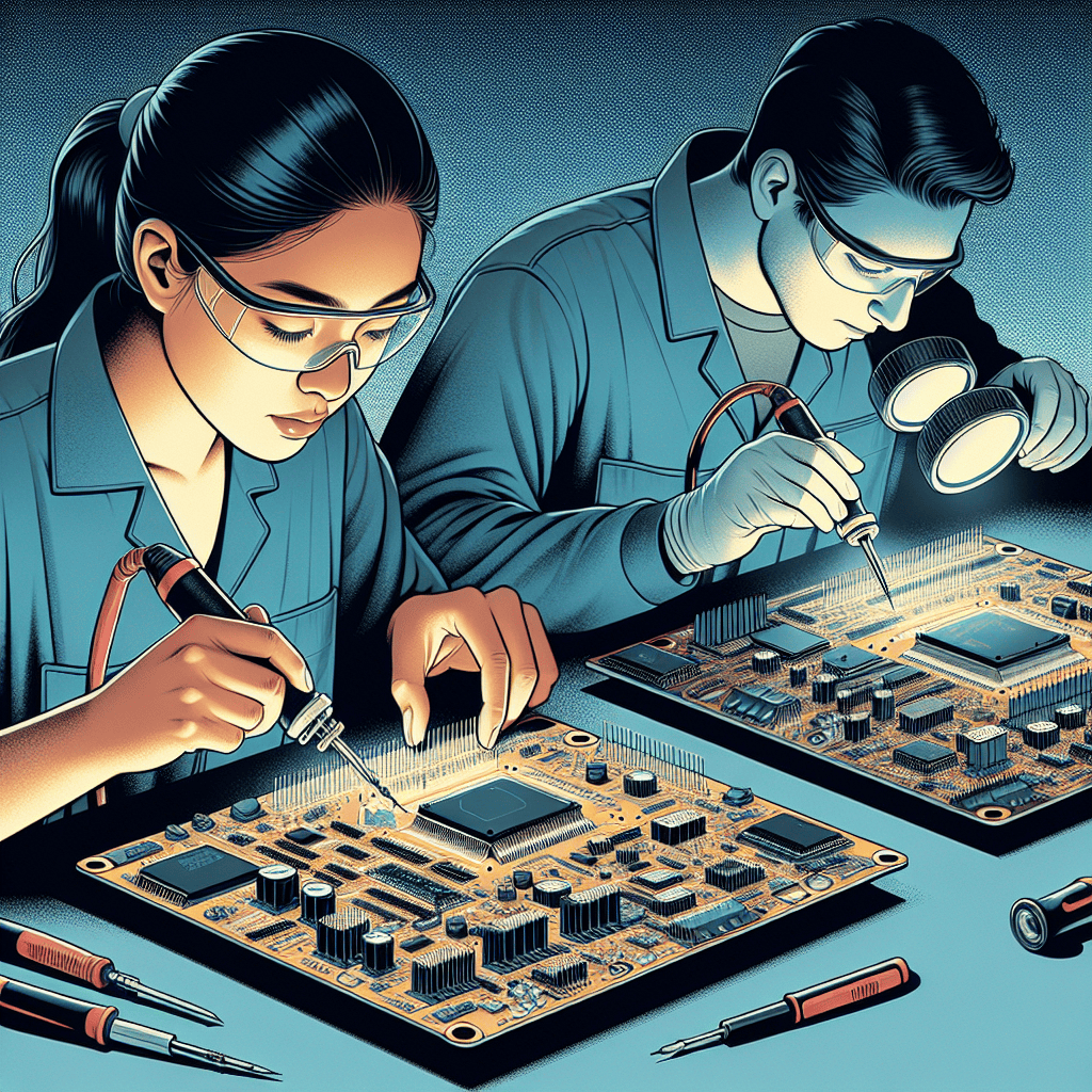 Advanced Microsoldering Techniques: Logic Board Splitting and Trace Repair