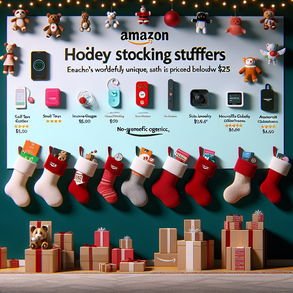 Amazon Unveils Stocking Stuffers Under $25