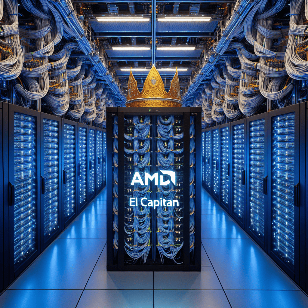 AMD-Powered El Capitan Crowned World's Fastest Supercomputer