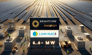 Brightcore Energy and Luminace Collaborate on 6.6-MW Solar Project in New Jersey