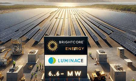 Brightcore Energy and Luminace Collaborate on 6.6-MW Solar Project in New Jersey