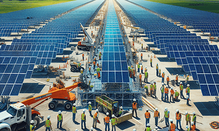 D. E. Shaw Finalizes 50-MW Solar Tracker Project in Southeast Louisiana