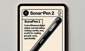 Discover the Budget-Friendly SonarPen 2: The Pressure-Sensitive iPad Stylus