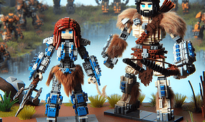 Discover the Miniature Aloy and Varl in the New Lego Horizon Adventures Set