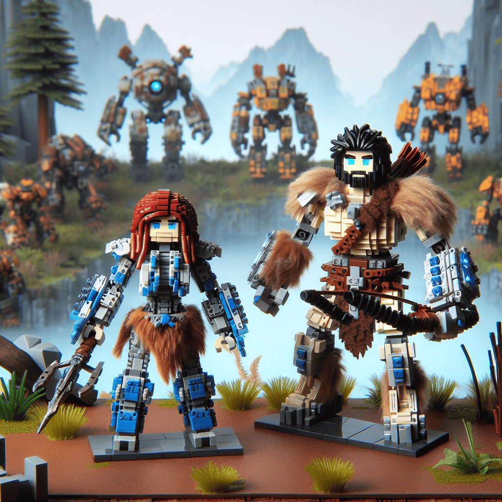 Discover the Miniature Aloy and Varl in the New Lego Horizon Adventures Set