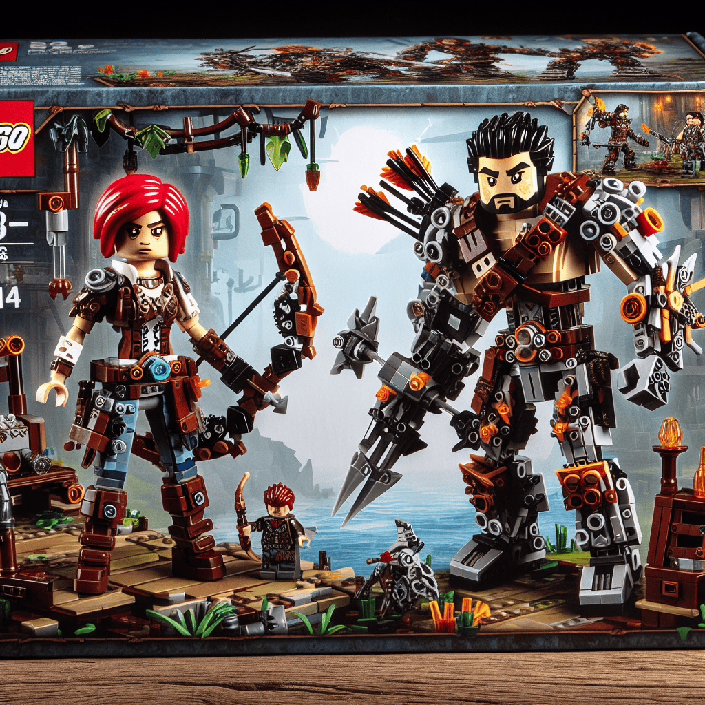 Discover the Miniature Aloy and Varl in the New Lego Horizon Adventures Set