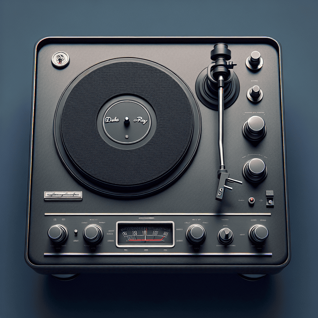 Discover the Ultimate All-in-One Turntable System with Stereo Speakers from Duke & Roy