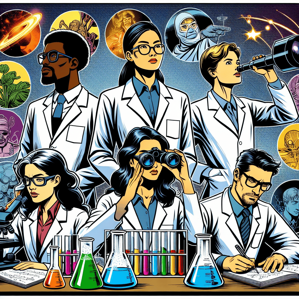 Discovering Scientists as the True Superheroes