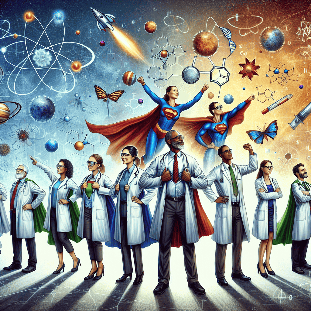 Discovering Scientists as the True Superheroes