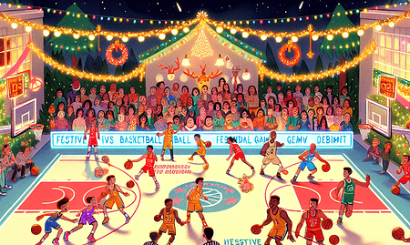 Disney Plus Delivers a Festive First with Animated Basketball Game Debut