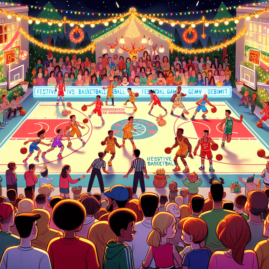 Disney Plus Delivers a Festive First with Animated Basketball Game Debut