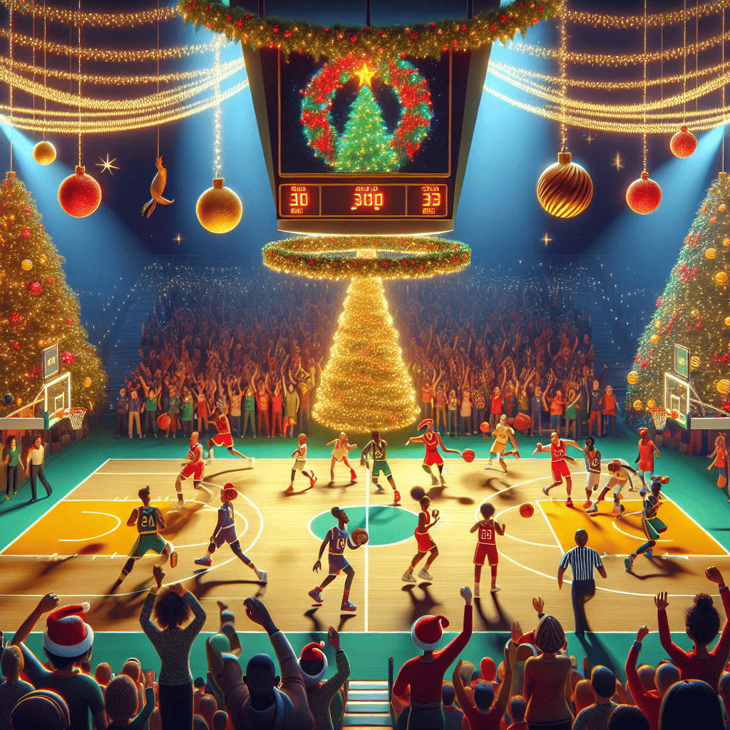 Disney Plus Delivers a Festive First with Animated Basketball Game Debut