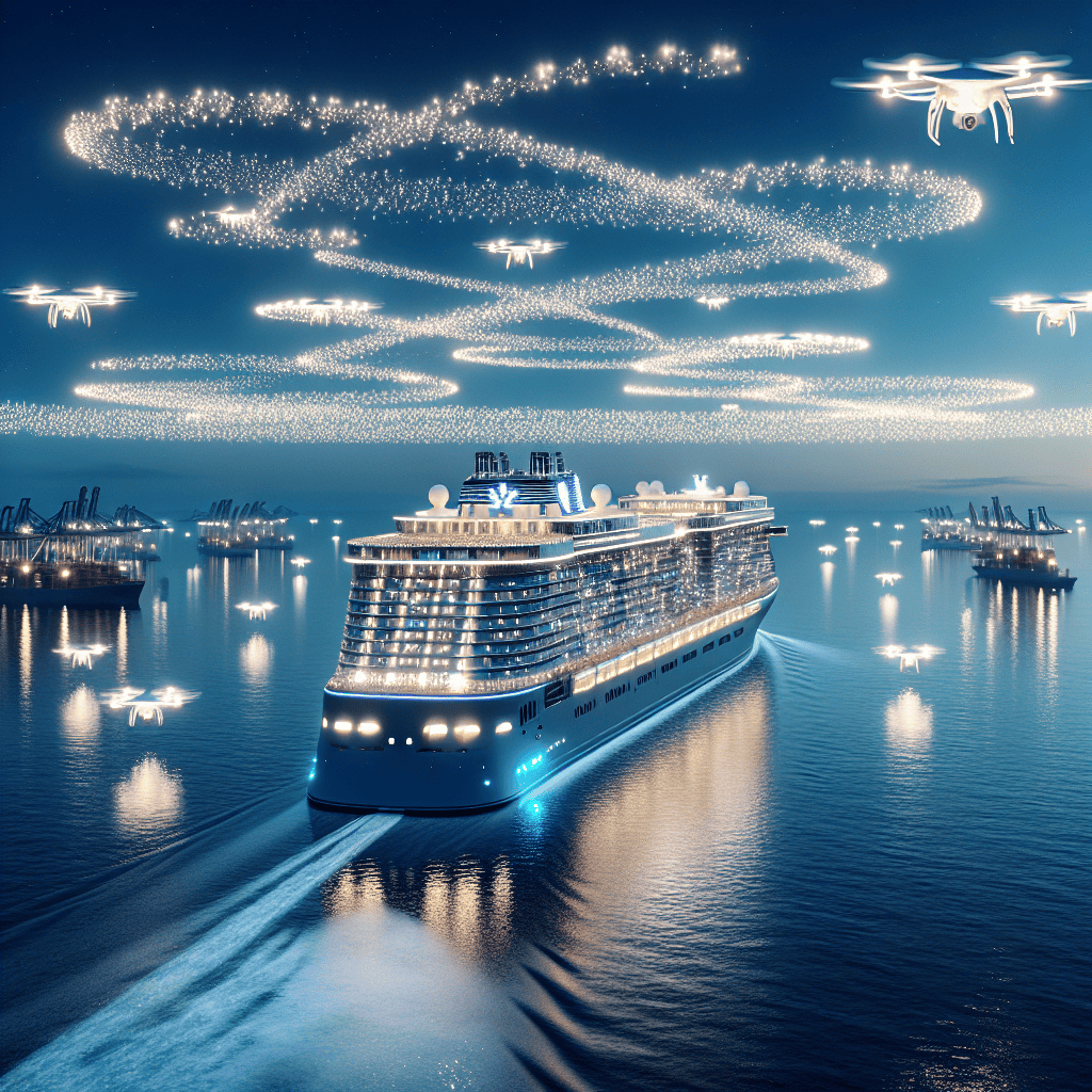 Disney Unveils New Cruise Ship with Spectacular 1,000-Drone Show