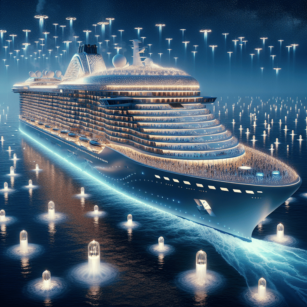 Disney Unveils New Cruise Ship with Spectacular 1,000-Drone Show