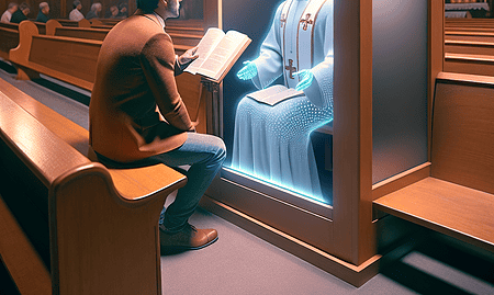 Experience AI Jesus in a Swiss Church's Confessional Booth