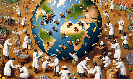 Harnessing Honeybees to Safeguard Global Biodiversity