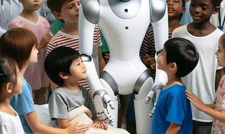 Honda's AI Robot Offers Comfort to Hospitalized Children During Treatments