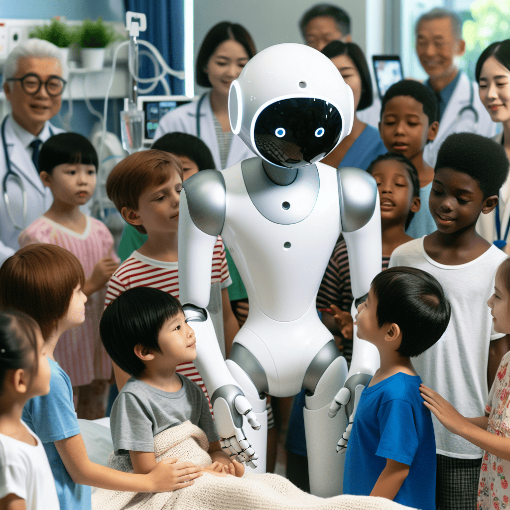 Honda's AI Robot Offers Comfort to Hospitalized Children During Treatments