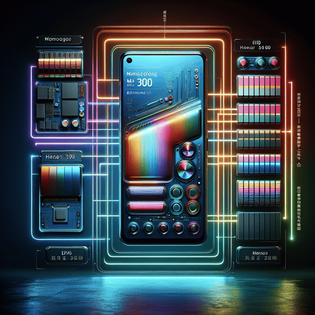 Honor 300 Unveiled: Full Spectrum of Colors and Memory Variants Revealed