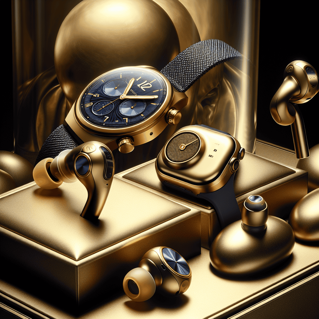 Huawei Unveils FreeBuds Pro 4 and Sapphire Gold Watch Ultimate