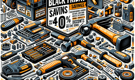 Huge Black Friday Savings: 40% Off Tools & Accessories at Home Depot