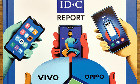 IDC Report: Vivo and Oppo Challenge Samsung's Market Share in India