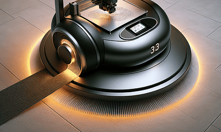 Innovative Mobile 3D Printer Combines Vacuum Robot for Floor Printing Capabilities