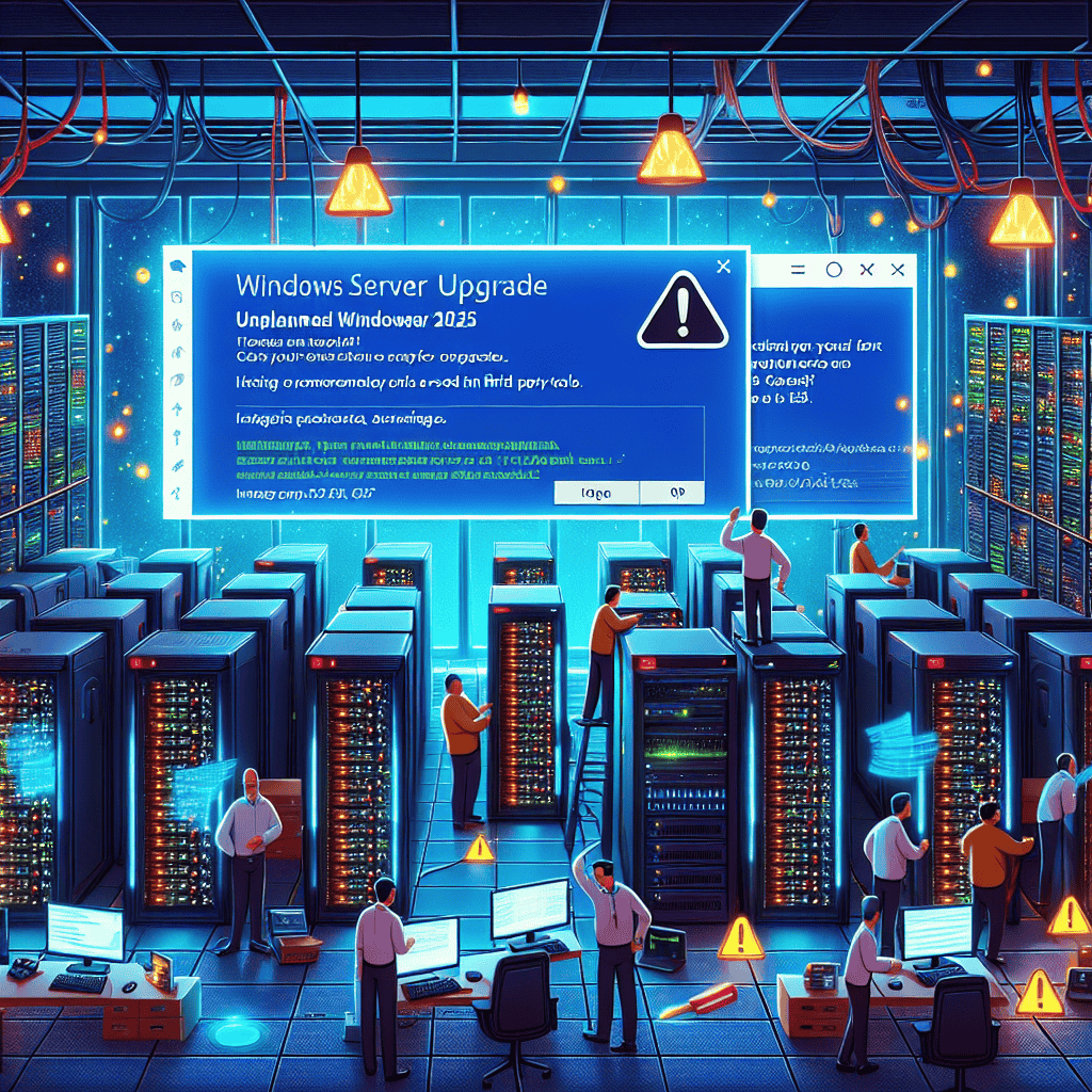 Microsoft Attributes Unplanned Windows Server 2025 Upgrades to Third-Party Tool Errors