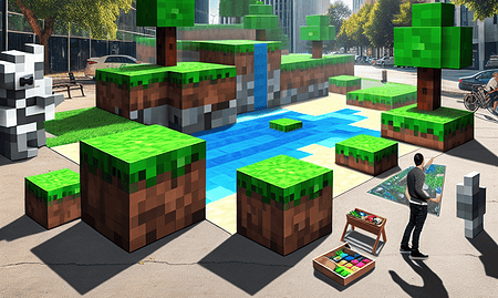 Minecraft Comes to Life in the Real World