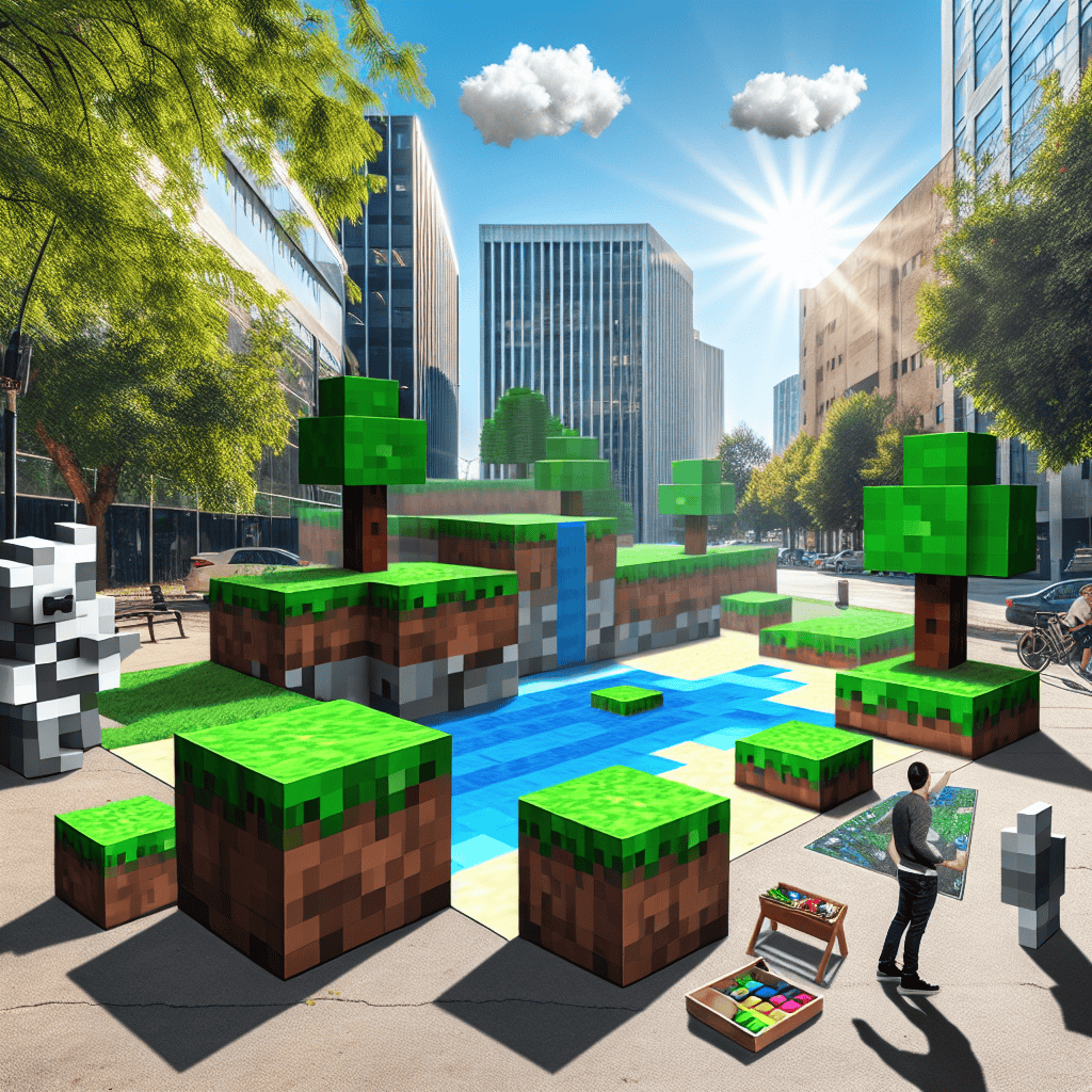 Minecraft Comes to Life in the Real World