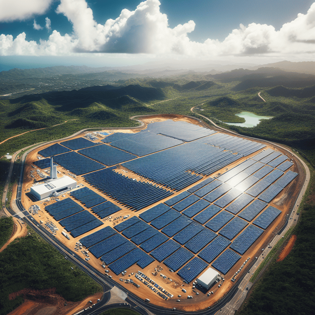 New 1.2-GW Solar Panel Plant Set to Launch in Puerto Rico