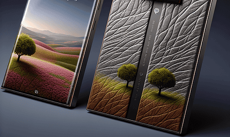 Nubia V70 Design Debuts with Vegan Leather Back and 6.7" HD+ Display