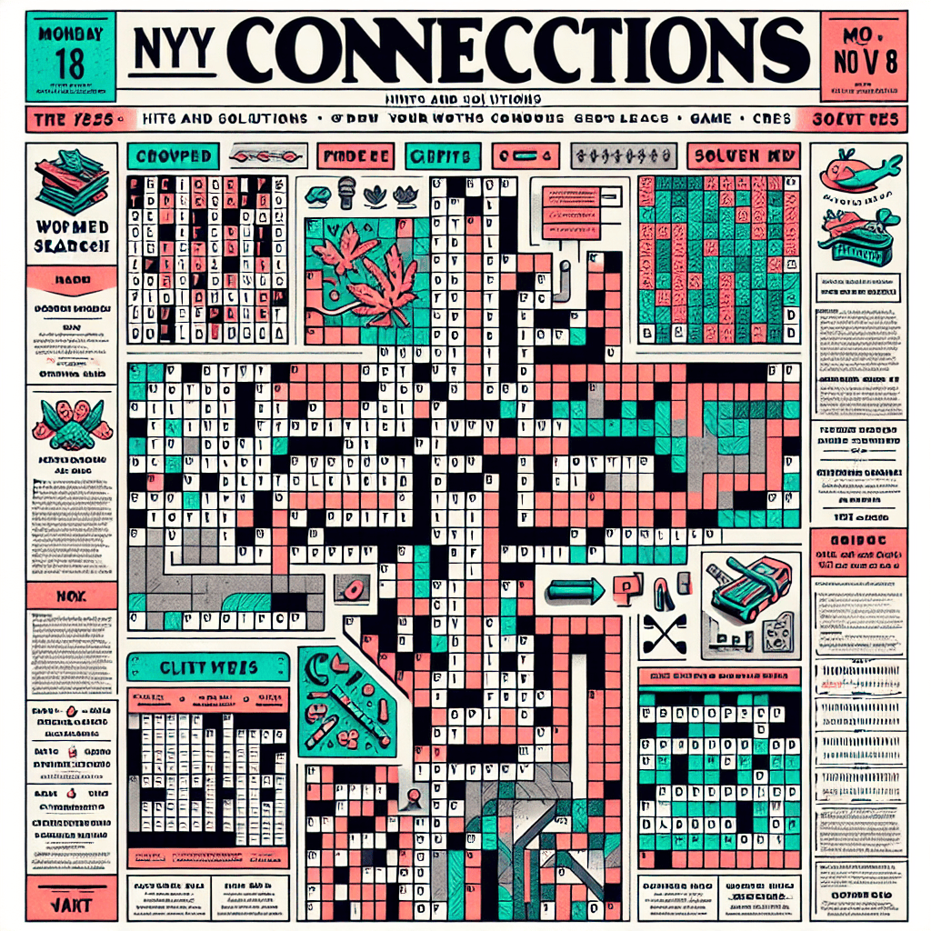 NYT Connections: Hints and Solutions for Monday, November 18 (Game 526)