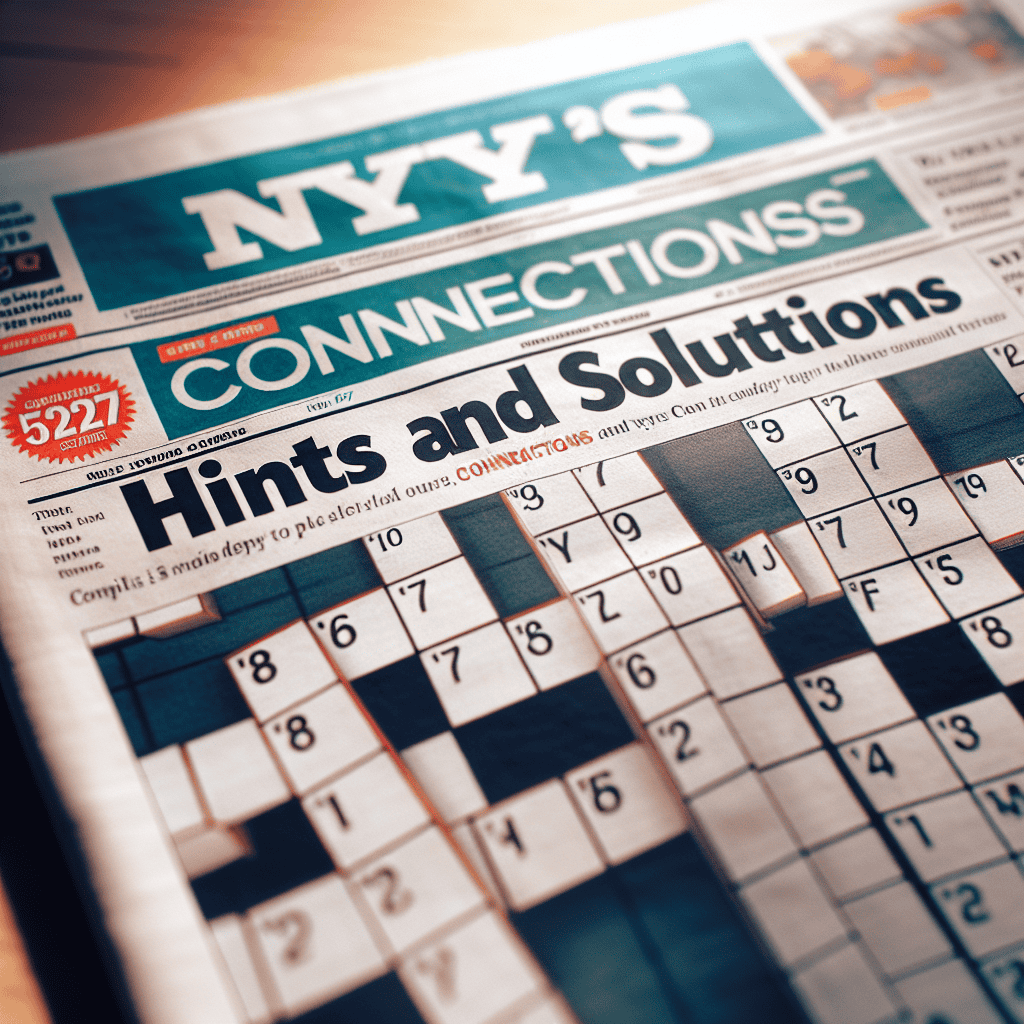 NYT Connections: Hints and Solutions for Tuesday, November 19 (Game 527)