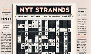 NYT Strands: Hints, Answers, and Spangram for Saturday, November 16 (Game 258)