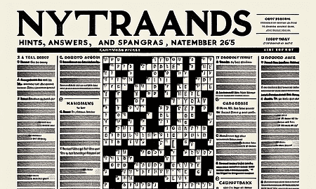 NYT Strands: Hints, Answers, and Spangram for Saturday, November 23 (Game 265)