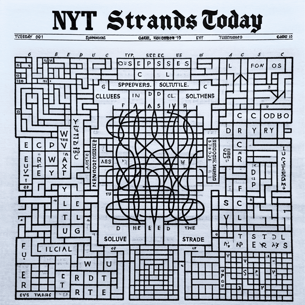 NYT Strands Today: Clues, Solutions, and Spangram for Tuesday, November 19 (Game 261)