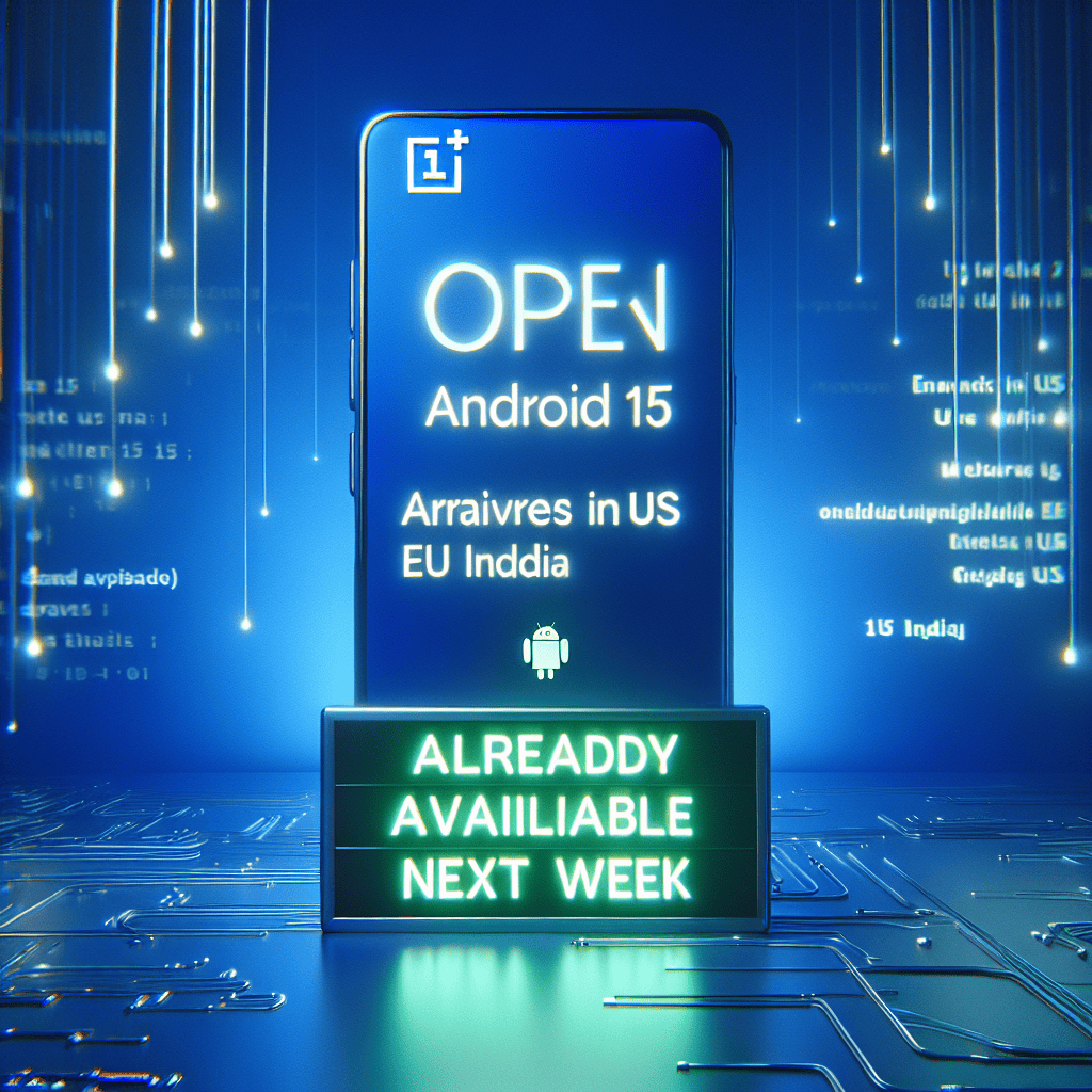 OnePlus Open's Android 15 Update Arrives in US and EU Next Week, Already Available in India