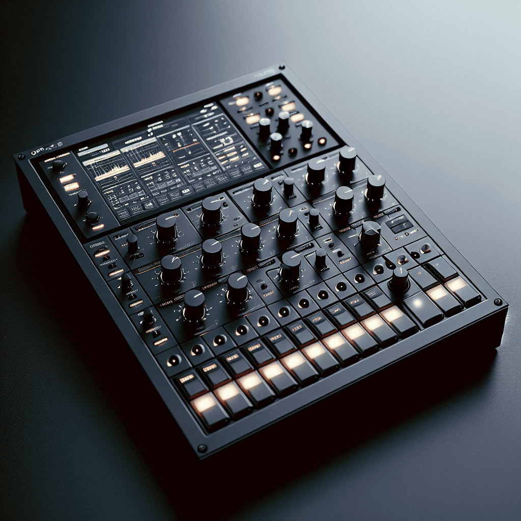 OP-XY Sequencer by Teenage Engineering: Sleek Black Design with Premium Features at a High Price