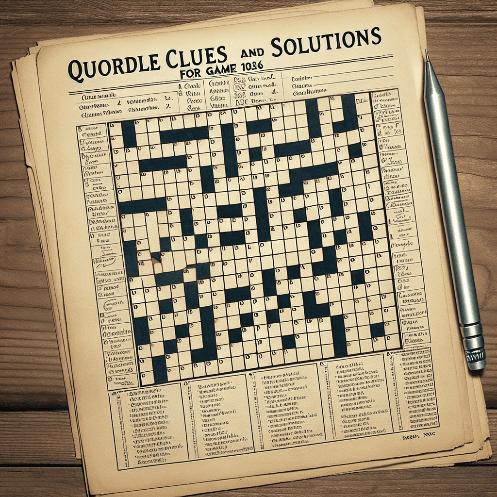 Quordle Clues and Solutions for Monday, November 25 (Game 1036)