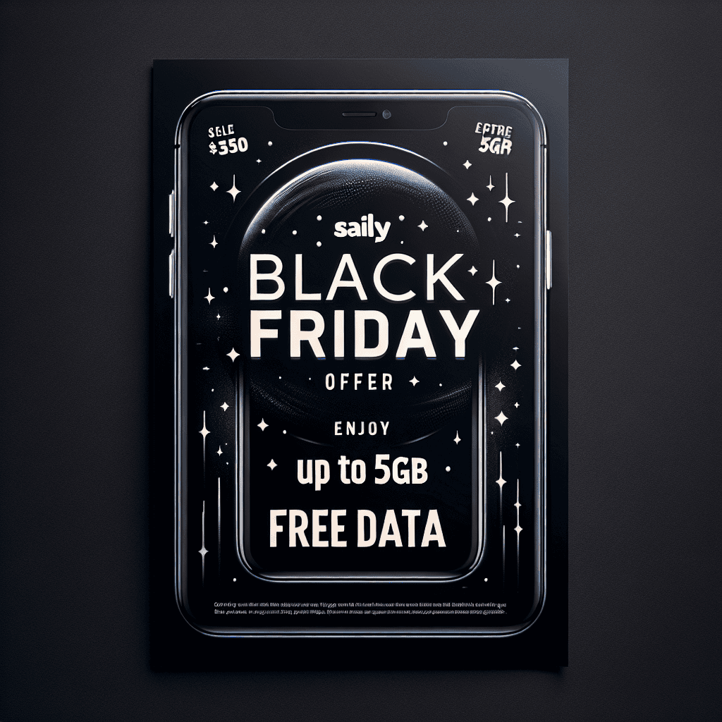 Saily eSIM Black Friday Offer: Enjoy Up to 5GB Free Data