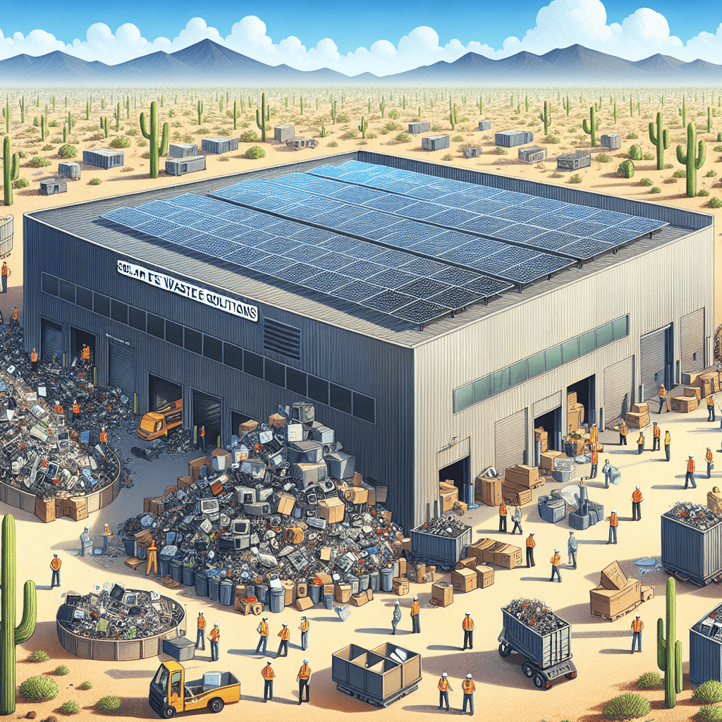 Solar eWaste Solutions to Open Recycling Facility in Arizona