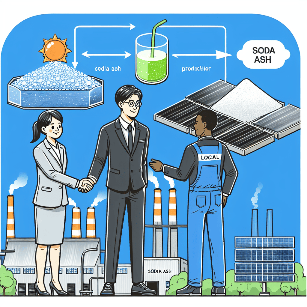 SolarCycle Partners with Local Soda Ash Supplier for Solar Glass Manufacturing