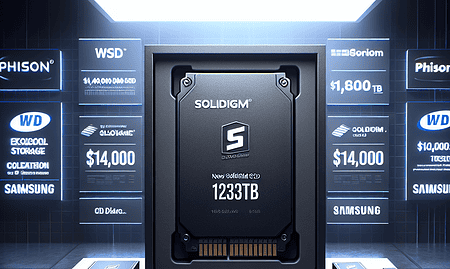 Solidigm Unveils New 123TB SSD, Joining Phison, WD, and Samsung with Estimated $14,000 Price Tag