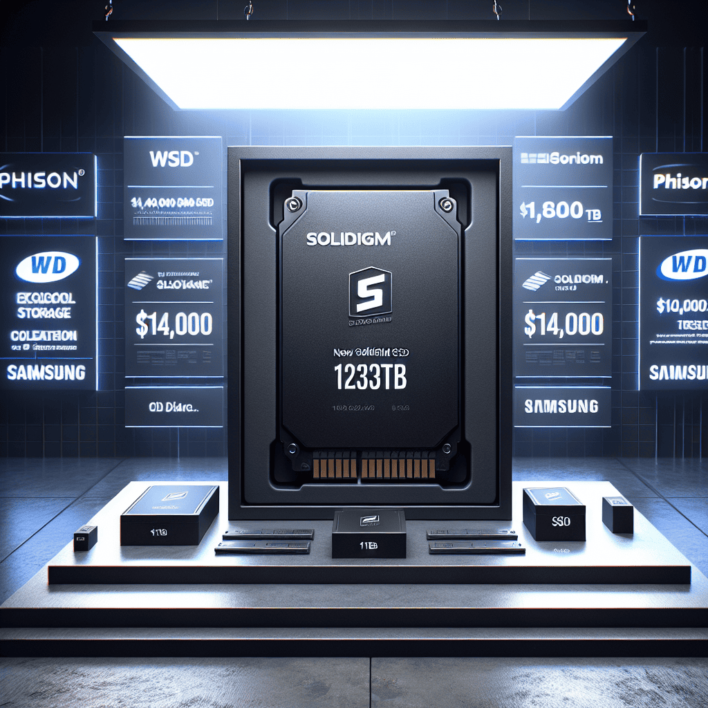 Solidigm Unveils New 123TB SSD, Joining Phison, WD, and Samsung with Estimated $14,000 Price Tag